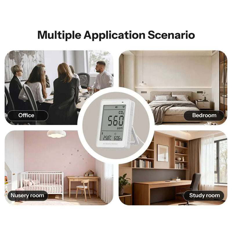 HomeyAiry Air Quality Monitor For Home