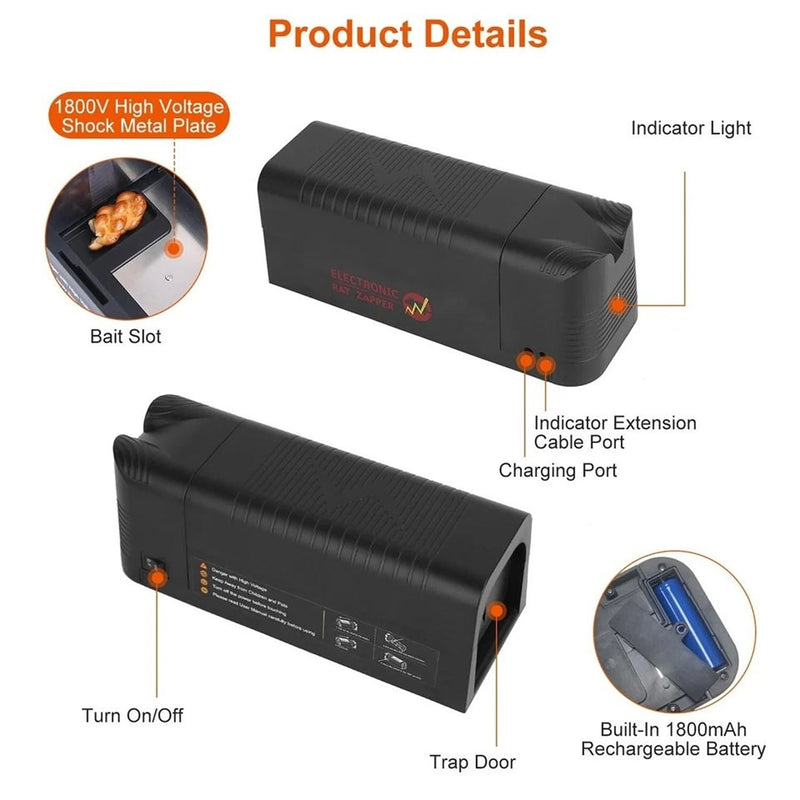 VoltTrapi Electric Rat Trap