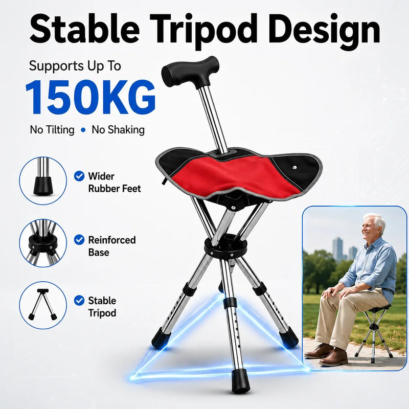 CanexMate Folding Cane Chair