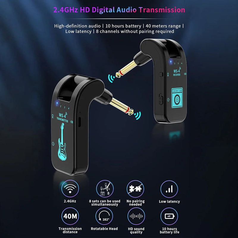 InsMazid Wireless Guitar Transmitter