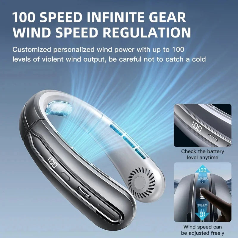 AirHalort Portable Neck Fan