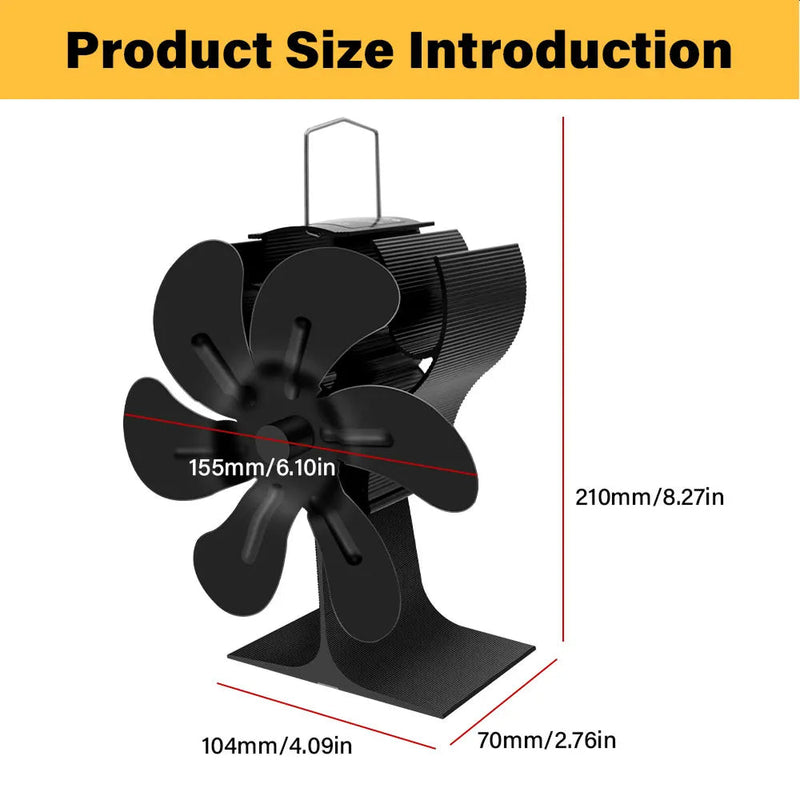 HeatBreeza Wood Stove Fans