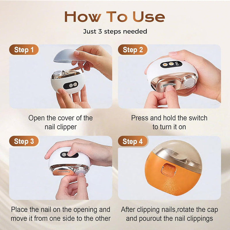 Nailixos Electric Fingernail Clipper