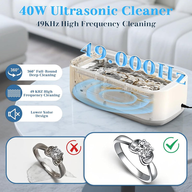 BriloDip Ultrasonic Cleaners for Jewelry