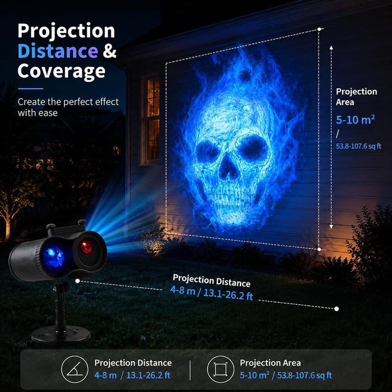 HallowyGo Halloween Projector Light
