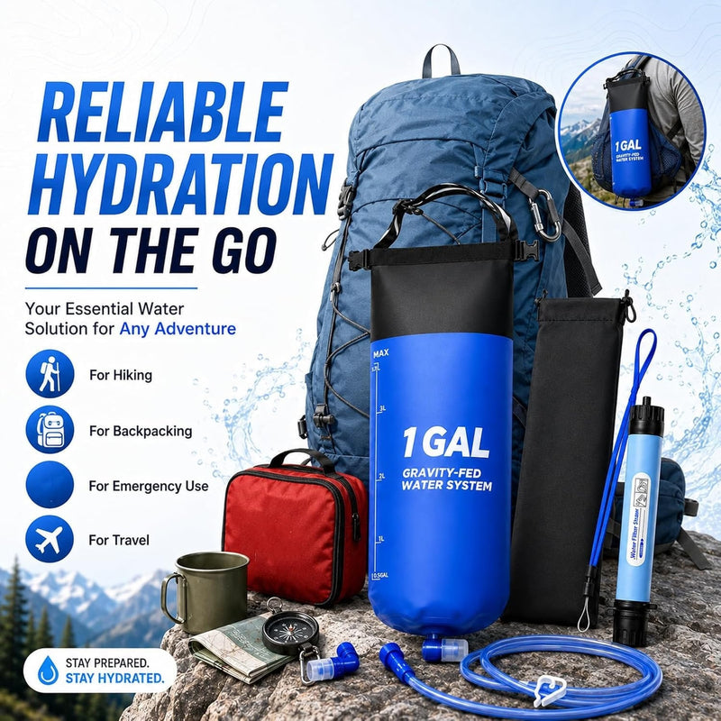 GraviPuru Gravity Water Filter UK
