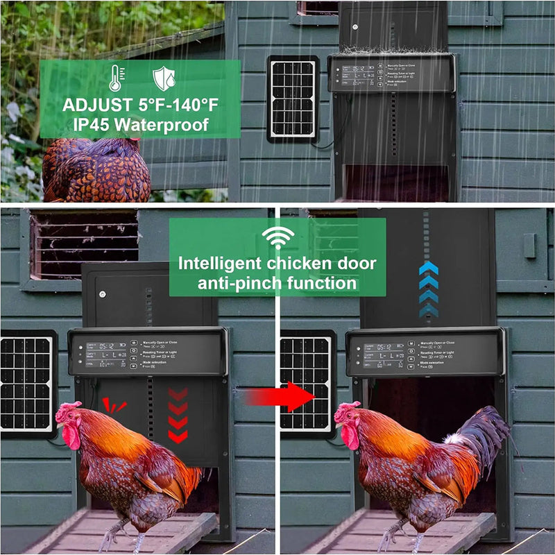 ChicxGate Solar Chicken Coop Door