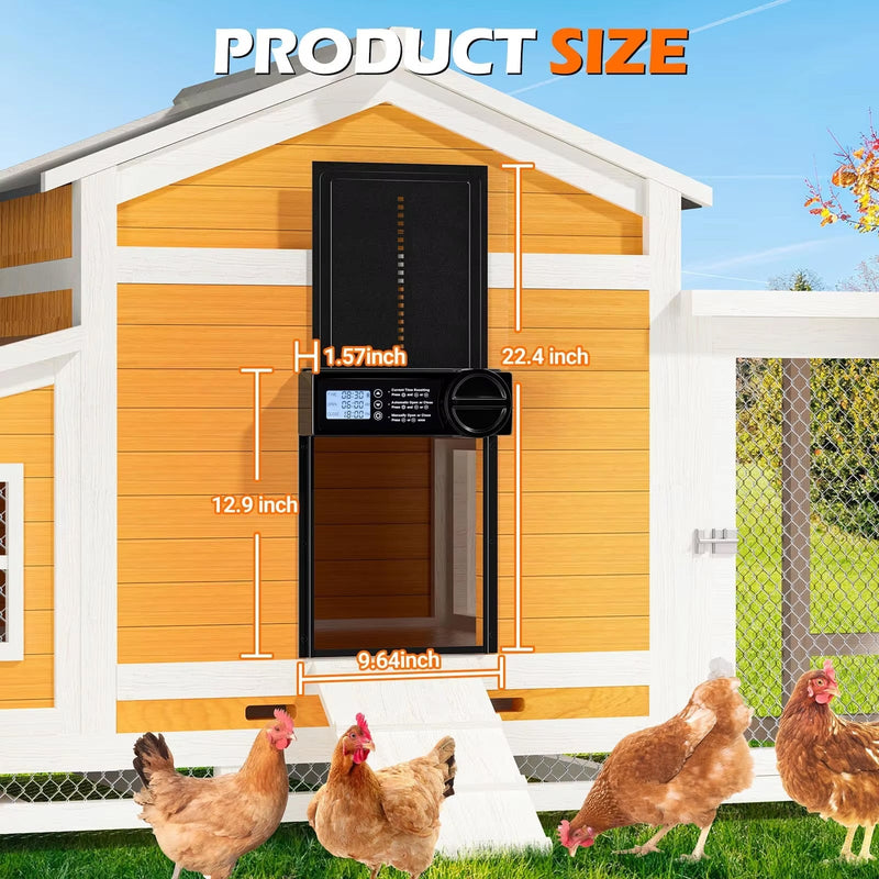 ChicxGate Solar Chicken Coop Door