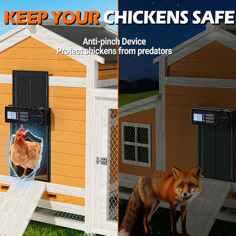 ChicxGate Solar Chicken Coop Door