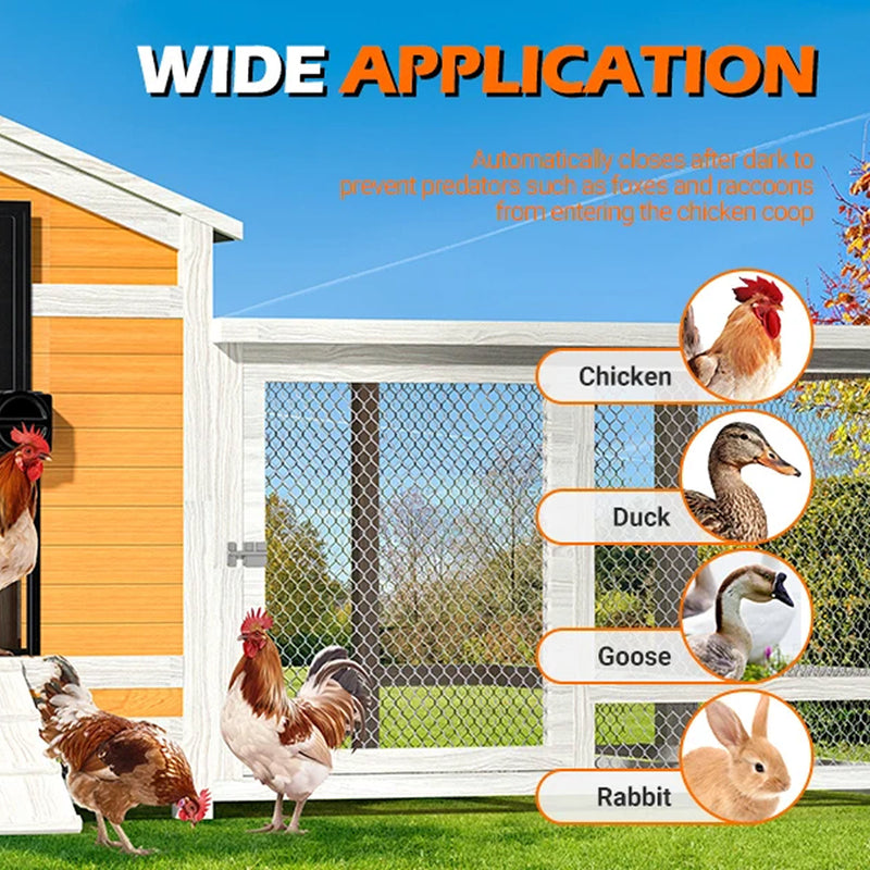 ChicxGate Solar Chicken Coop Door