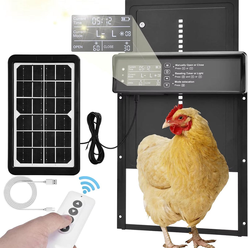 ChicxGate Solar Chicken Coop Door