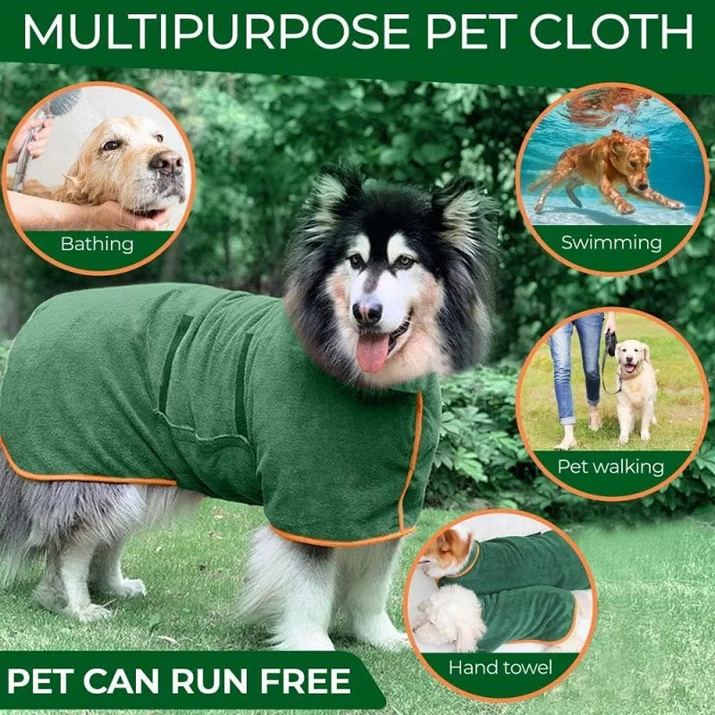CoxFodog Dog Drying Coat
