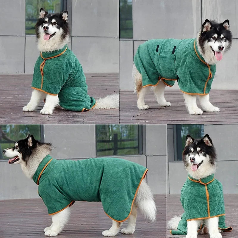 CoxFodog Dog Drying Coat