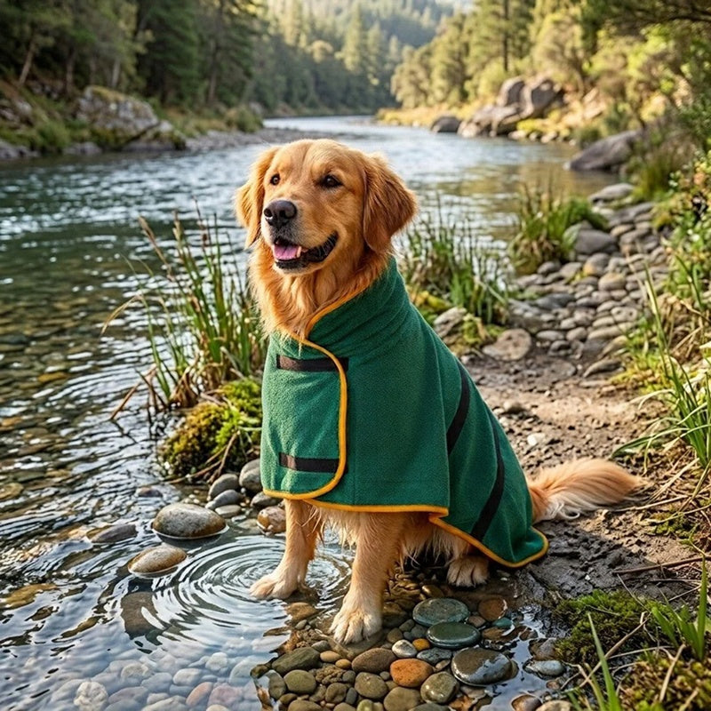 CoxFodog Dog Drying Coat