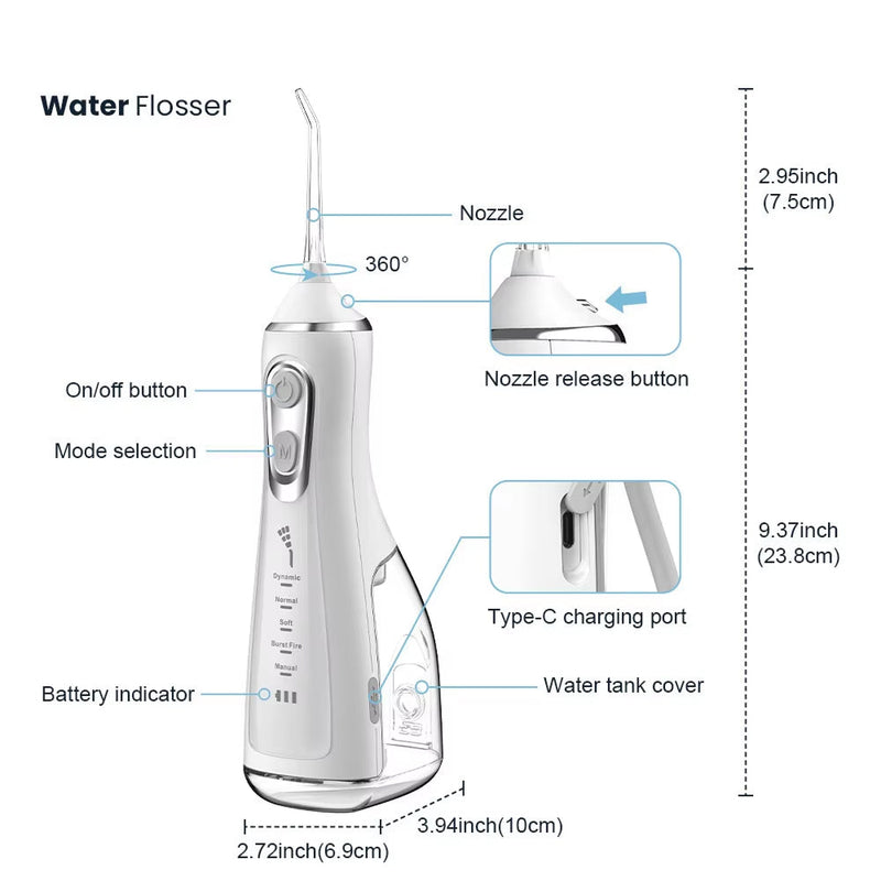 FlosWave Water Dental Flosser