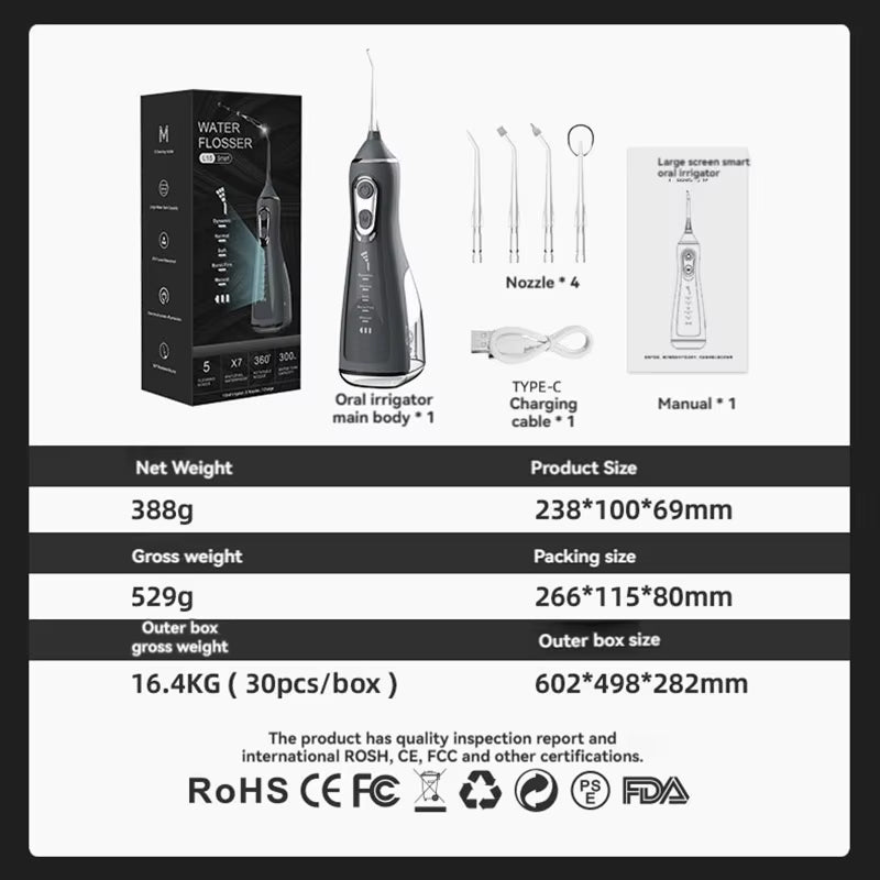 FlosWave Water Dental Flosser
