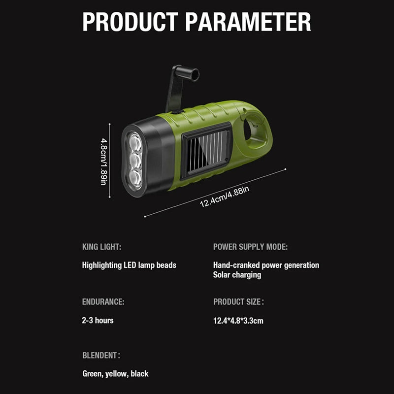 [BUY 1 GET 1 FREE] DynoBeax Wind Up Torch UK