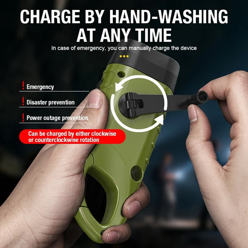 [BUY 1 GET 1 FREE] DynoBeax Wind Up Torch UK