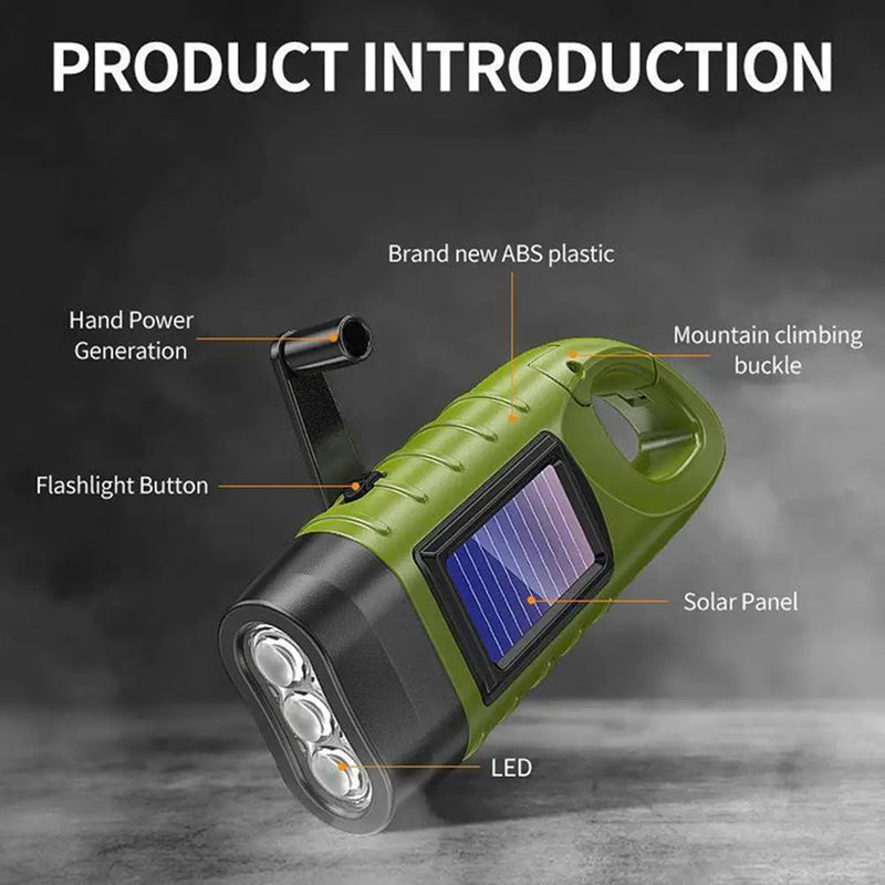 [BUY 1 GET 1 FREE] DynoBeax Wind Up Torch UK