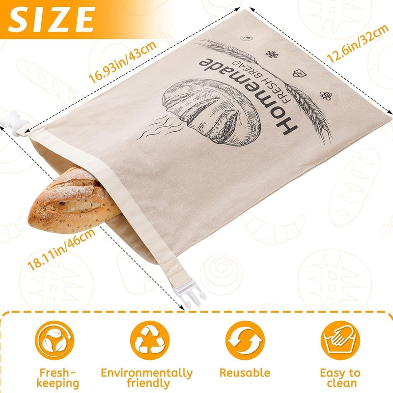 BeeBredix Beeswax Bread Bags UK