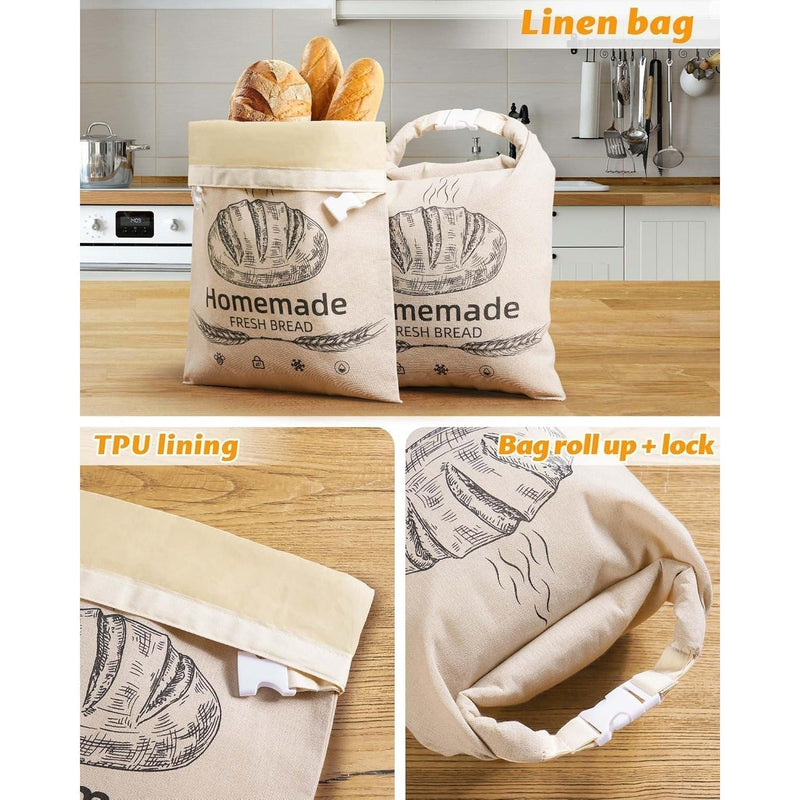 BeeBredix Beeswax Bread Bags UK