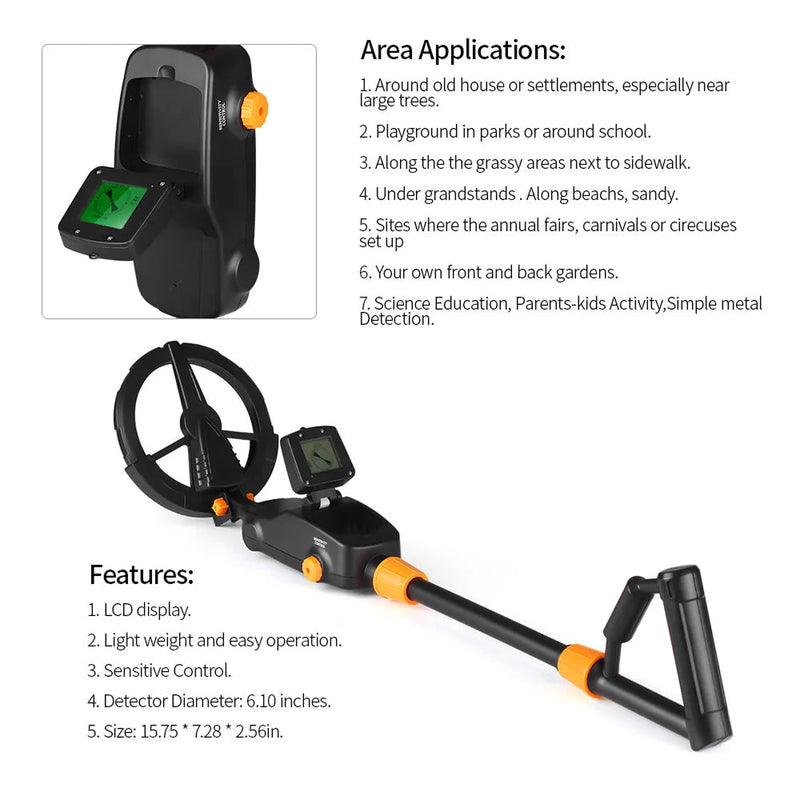 Finderoox Metal Detector For Kids