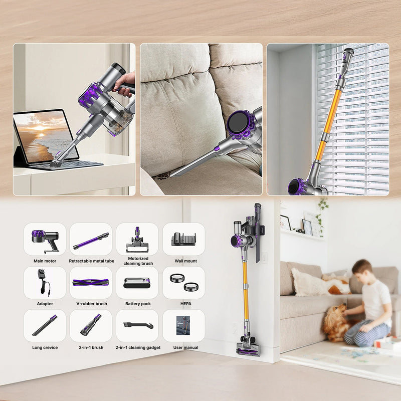 FurVaxim V3 Cordless Vacuum For Pet Hair
