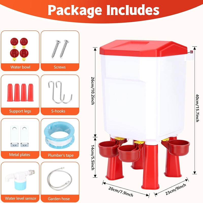 Flochiken Automatic Chicken Waterer
