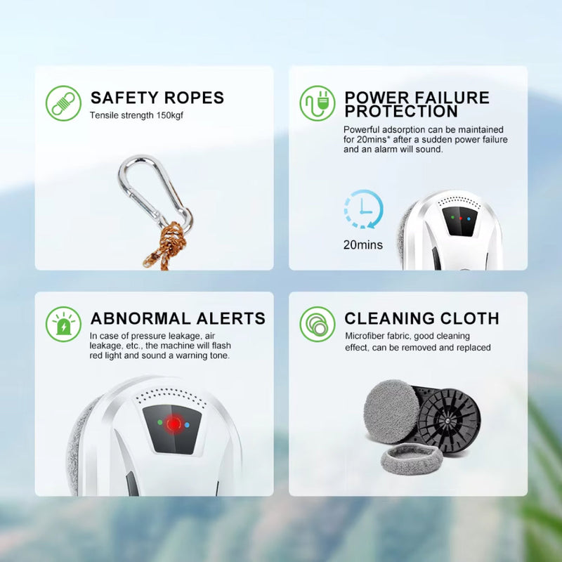 GlidePex Robotic Window Cleaner
