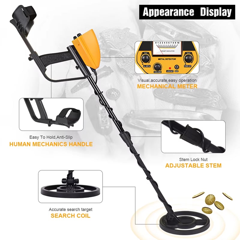 GoldHunet Metal Detectors For Beginners