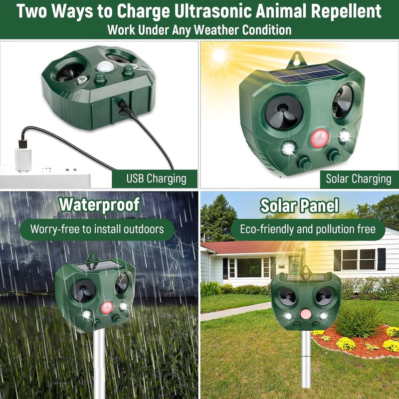 Guardixim Fox Deterrents for Garden