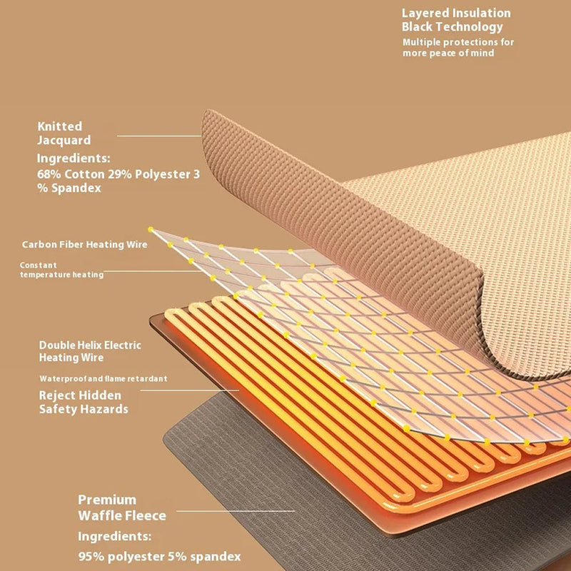 HeatHugy Wearable Heated Blanket