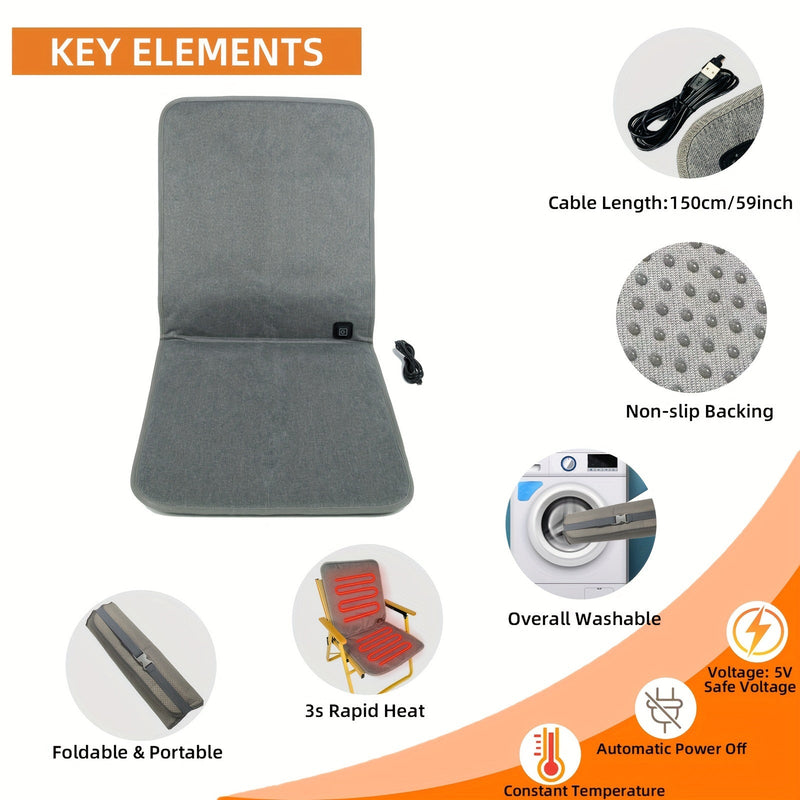 HeatySit Heated Seat Cushion