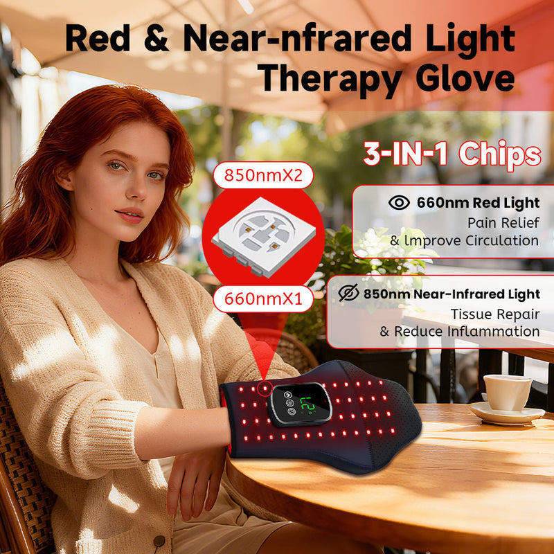 HeluxMend Red Light Therapy for Hands