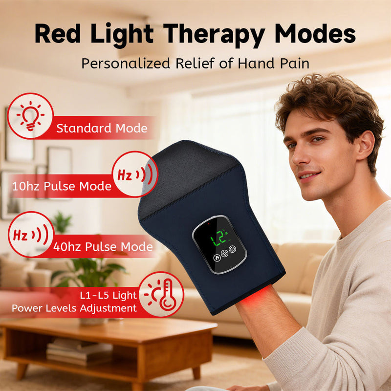 HeluxMend Red Light Therapy for Hands