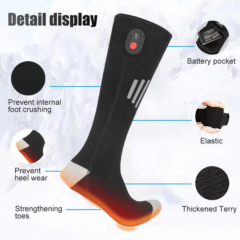 HetFosox Heated Ski Socks