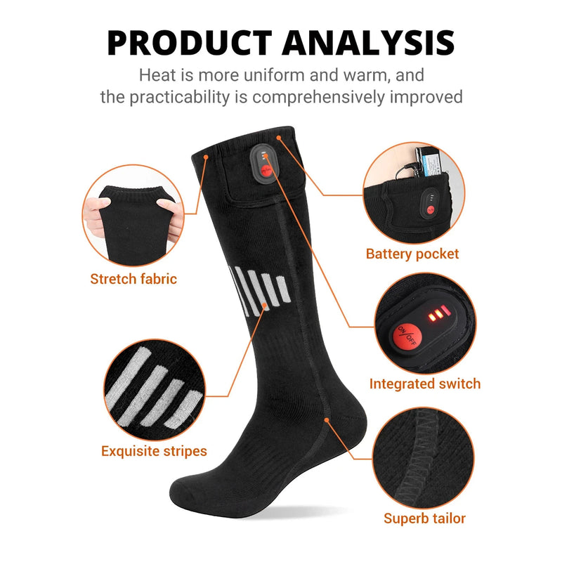 HetFosox Heated Socks For Men