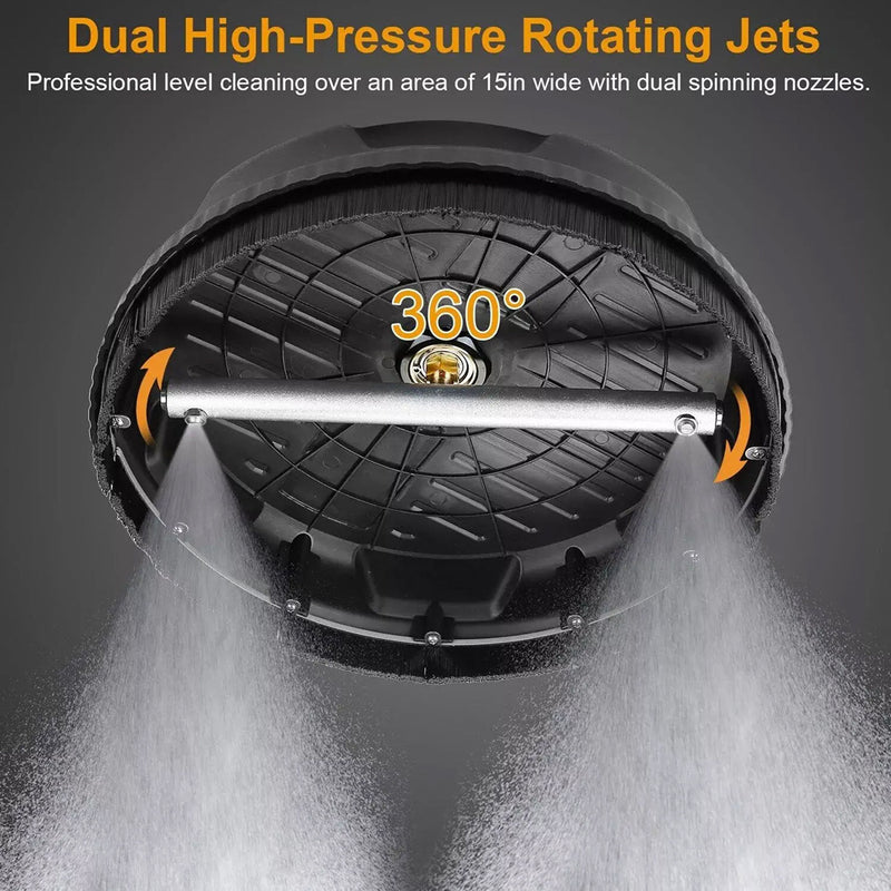 JetiScrub Pressure Washer Surface Cleaner