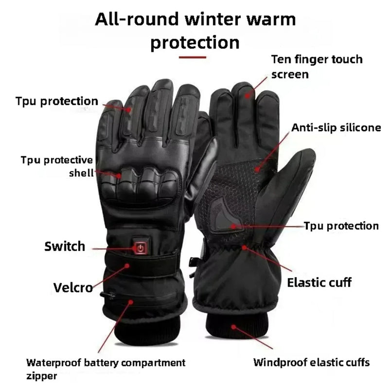 Motorunex Heated Motorcycle Gloves