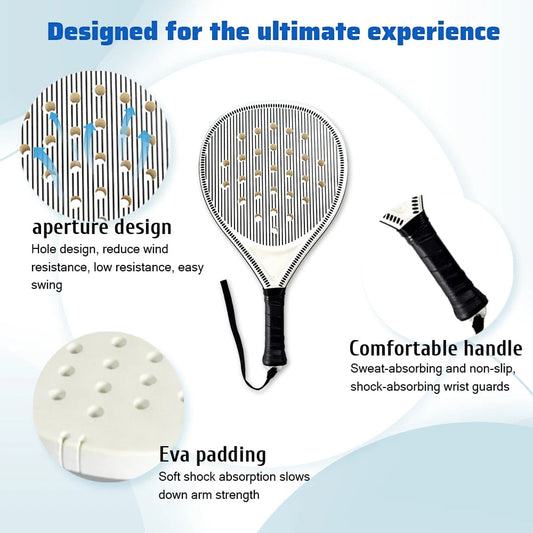PadelPopy Padel Racket for Beginner