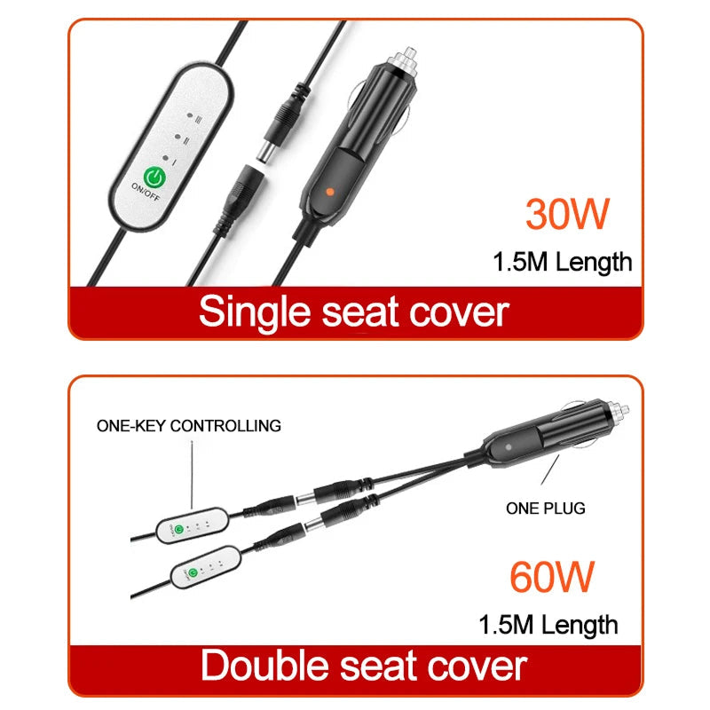 SeatCozie Heated Car Seat Cover