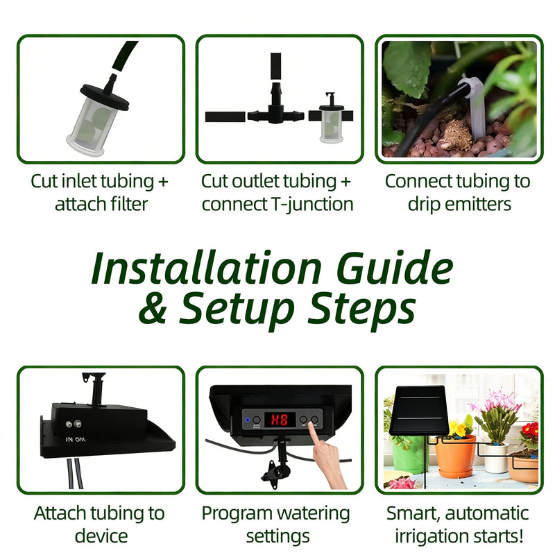SolIramix Automatic Solar Watering System