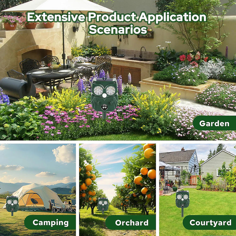 SonicHerd Rabbit Deterrent For Garden