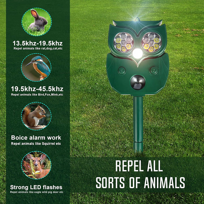 SonicHerd Rabbit Deterrent For Garden