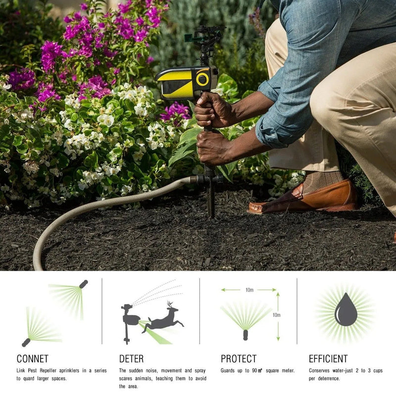 Sprixcle Motion Activated Sprinkler For Deer
