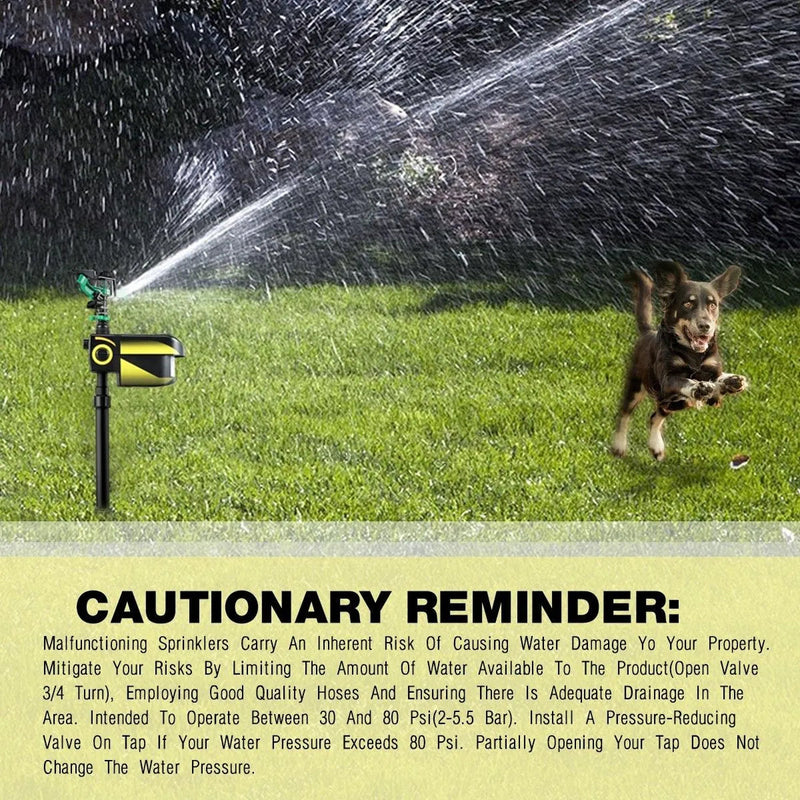 Sprixcle Motion Activated Sprinkler