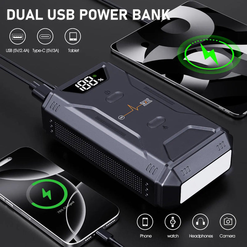 Startixus V2 Portable Car Battery Charger