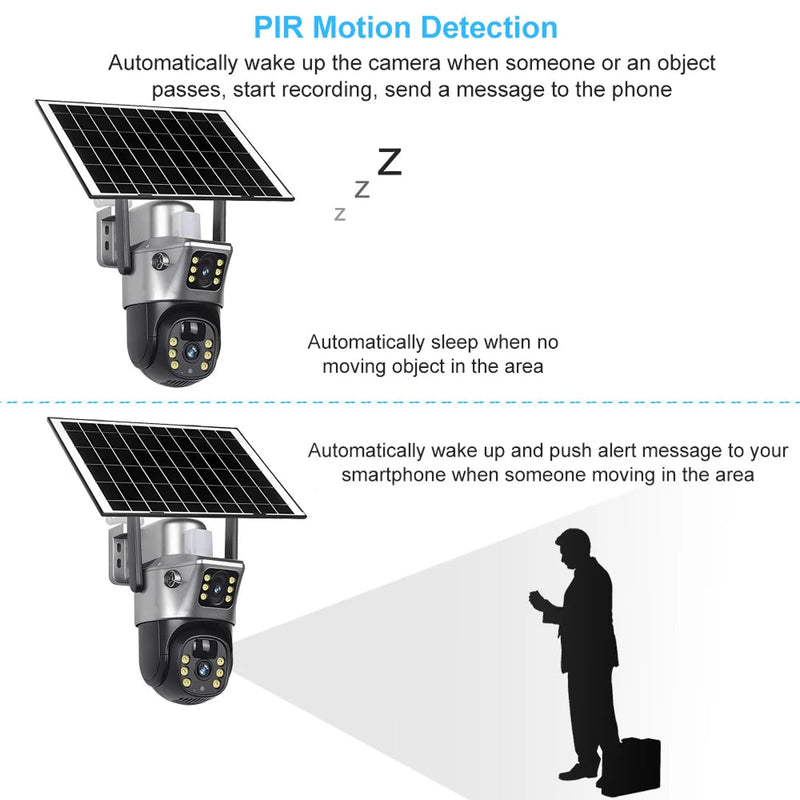SuniXpert V2 Outdoor Security Camera Without Subcription