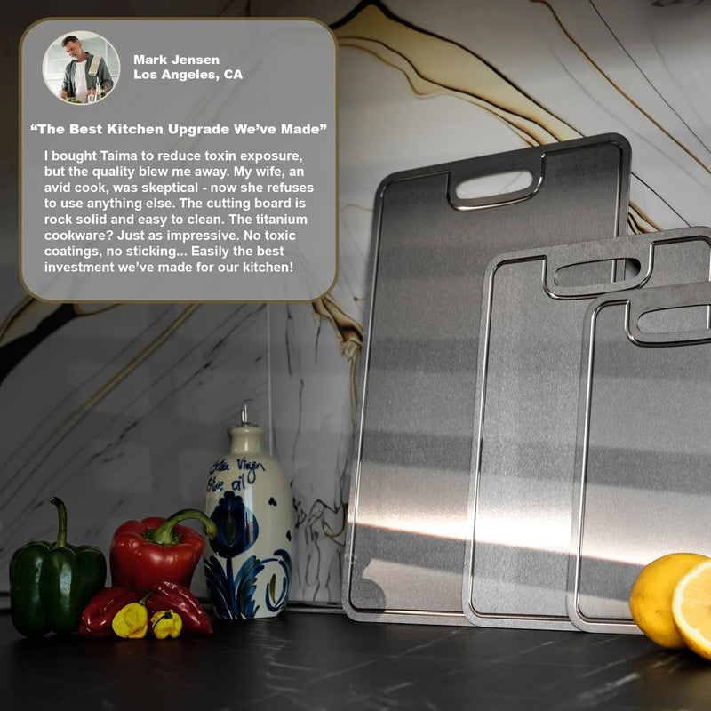 TiChopex Titanium Chopping Board