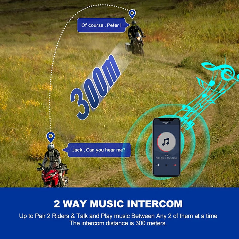 VoxiRide Motorcycle Intercom